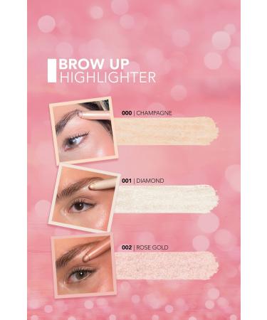 Flormar Lift-Up Highlighter Eyebrow Pencil Silver -brow Up Highlighter Pencil-001 Diamond-8682536072434 - Buy Online on GoSupps.com