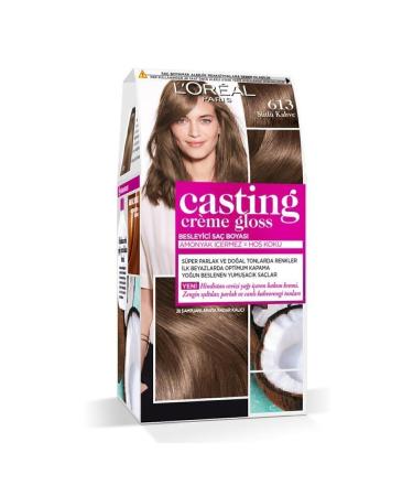 L'Oreal Paris Hair Dye - Casting Creme Gloss 613 Milky Coffee 3600523302888 - Buy Online on GoSupps.com
