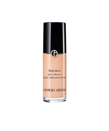 Armani Beauty Fluid Sheer - Moisturizing Natural Looking Luminous Liquid Illuminator 18ML