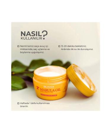 3M Beaver Marula Oil Hair Mask Marula Oil Hair Care Mask 250 ml - Buy Online on GoSupps.com