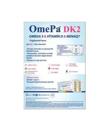 Omepa Dk2 50 Softgels - Buy Online on GoSupps.com
