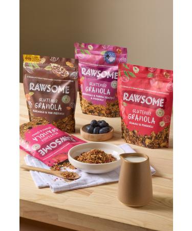 Rawsome Gluten Free Granola Pack of 4 4x250 g - Buy Online on GoSupps.com