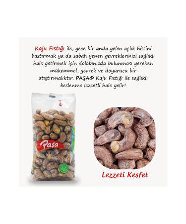 Pasha Nuts Roasted Cashews in Wood Fire 250 gr X 2 Pieces (TOTAL 500 GR) - Buy Online on GoSupps.com
