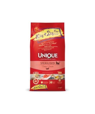 Unique Sterilized Cat Food Salmon 10+2 kg