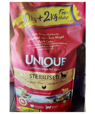 Unique Sterile Chicken Cat Food 10+2 Kg Affordable Package