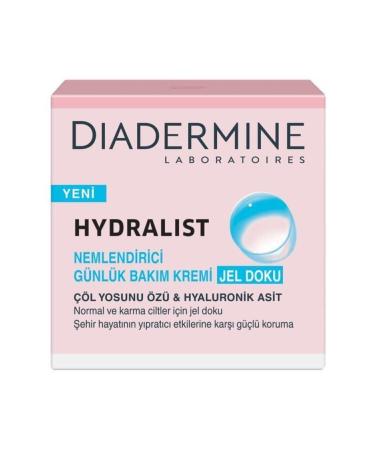 Diadermine Hydralist Moisturizing Care Cream Gel Texture 50 ml