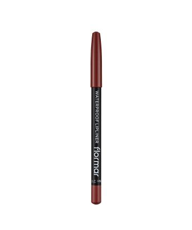 Flormar Lip Pencil - Waterproof Lipliner 211 Classical Brown 8690604111114 - Buy Online on GoSupps.com