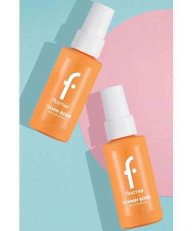 Flormar Moisture and Shine Vitamin Serum-Makeup Base - Vitamin Bomb Serum&Primer - 000 - 8682536046305 - Buy Online on GoSupps.com