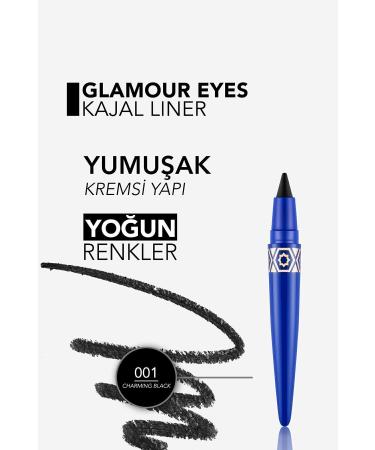 Flormar Soft Tip Kajal Eye Pencil - Kajal Liner Pen - 001 Black - 4251903321532 - Buy Online on GoSupps.com