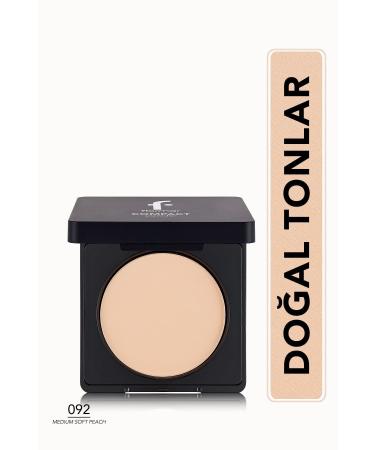 Flormar Intense Pigment Compact Powder - Compact Powder - 092 Medium Soft Peach - 8682536051323