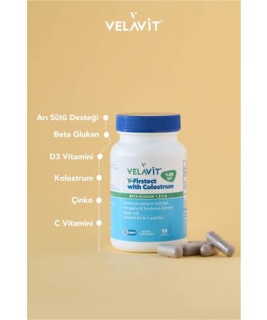 Velavit V-Firstect with Colostrum - Buy Online on GoSupps.com