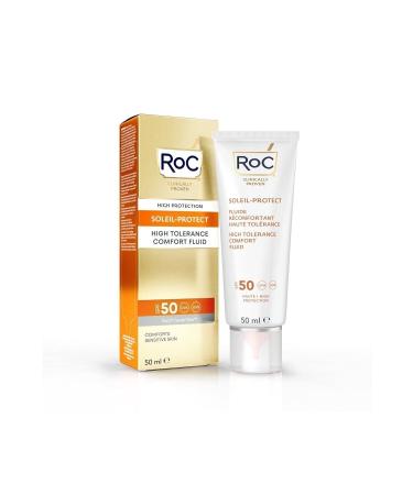 Roc Face Sunscreen For Sensitive Skin Spf50+ 50 Ml