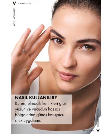 Vichy Capital Soleil SPF50+ Stick Sun Cream Sensitive Skin Transparent Structure 9 GR - Buy Online on GoSupps.com