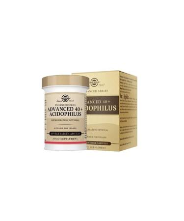 Solgar Advanced 40 Acidophilus 60 Capsules