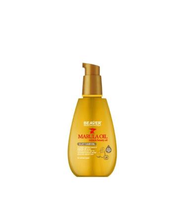 3M Beaver Marula Oil Silky Hair Oil Marula Oil Hair Care Oil 100 ml - Buy Online on GoSupps.com