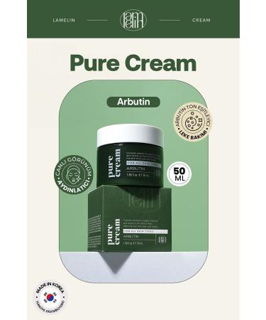 Lamelin Arbutin Containing Blemish and Face Care Cream Lamelin Arbutin Pure Cream 50 ml - Buy Online on GoSupps.com