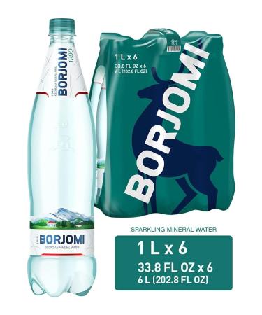 Borjomi Natural Mineral Water 1000Ml x 6 (Pet Bottle)