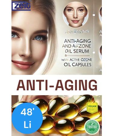 ZEIT OZON Anti-Aging and Skin Rejuvenating Ozone Capsules | 48 Moisturizing and Rejuvenating Care