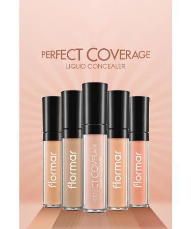 Flormar Dark Circle Prevention Concealer-perfect Coverage Liquid Concealer-002 Ivory-8690604044894 - Buy Online on GoSupps.com