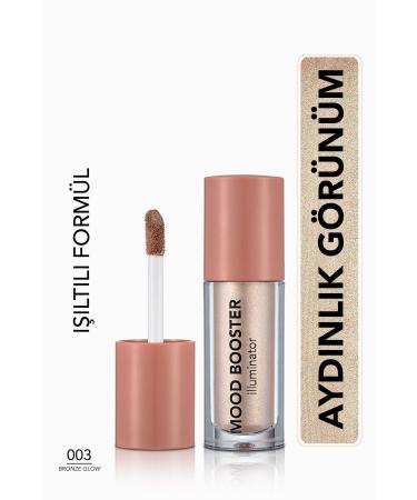 Flormar Liquid Illuminator - Mood Booster Liquid Illuminator - 003 Bronze Glow - 8682536043694