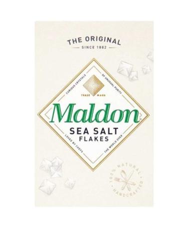 Maldon Sea Salt 250gr-0 Natural-Does not contain additives-Enhances flavor.
