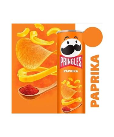 Pringles Paprika 165 grams - Buy Online on GoSupps.com