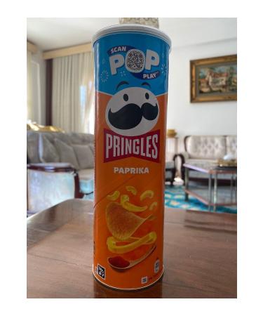 Pringles Paprika 165 grams - Buy Online on GoSupps.com