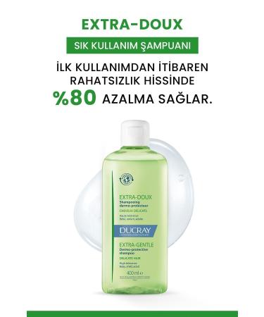 Ducray Extra Doux Daily Care Shampoo for the Whole Family 400ml - Buy Online on GoSupps.com