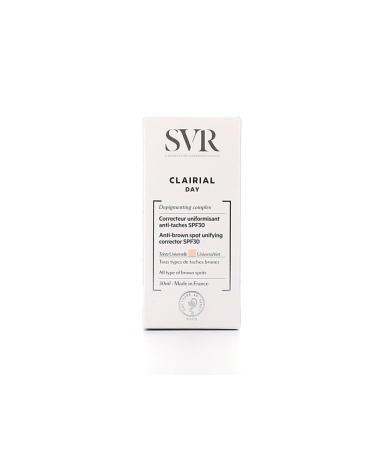 SVR Clairial Day Correcteur Uniformisant Anti-taches Spf30 30 Ml - Stain Care (dln101) - Buy Online on GoSupps.com