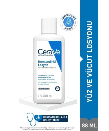 CeraVe Moisturizing Face and Body Lotion-With Ceramide and Hyaluronic Acid 88ML