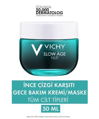Vichy Slow Age Detox Night Cream & Mask 50 ml 3337875586283