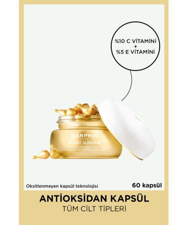 Darphin Eclat Sublime Vitamin C 5% Vitamin E Antioxidant Capsule 60 Capsules