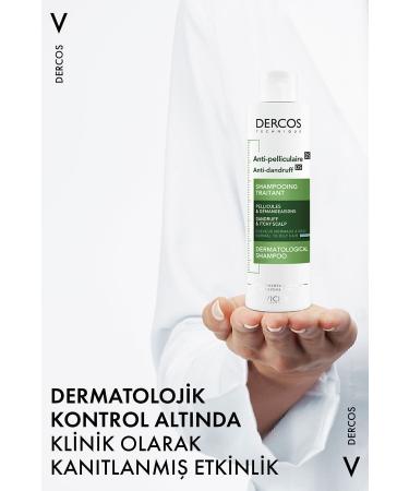 Vichy Dercos Anti-Dandruff Hair Care Shampoo for Normal/Oily Hair 200 ml - Buy Online on GoSupps.com
