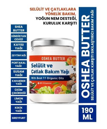 PROCSIN Procsin Oshea Butter Anti-Cellulite and Anti-Stretch Firming Care Oil 190 Ml