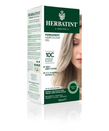 Herbatint 10c Swedish Blonde 150 ml Herbal Hair Dye