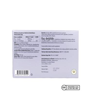 Venatura Inositol and Folic Acid 20 Sachets - UNFLAVOURED - Buy Online on GoSupps.com