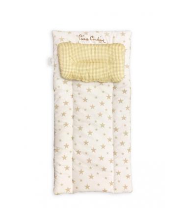 Pierre Cardin Luxury Embroidered Changing Mat - Ecru