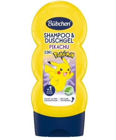 B bchen Kids Shampoo & Shower Gel 2 in 1 Pokemon Pikachu 230 ml
