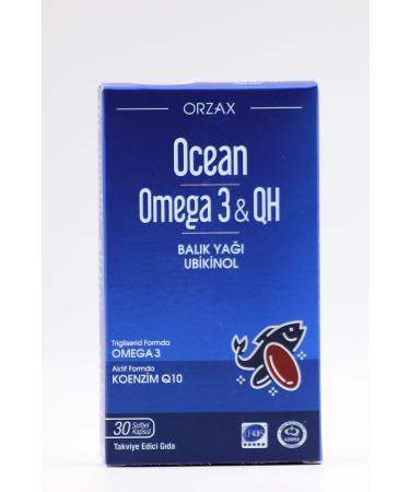 Ocean Omega 3 and QH 30 Capsules Folicid Folate and Vitamin B12 30 tablets - Buy Online on GoSupps.com