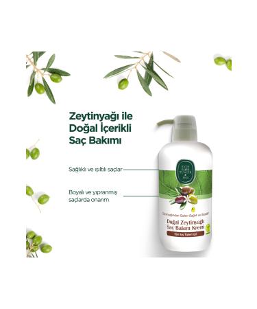 Ey p Sabri Tuncer Natural Olive Oil Hair Conditioner 600 ml - Buy Online on GoSupps.com