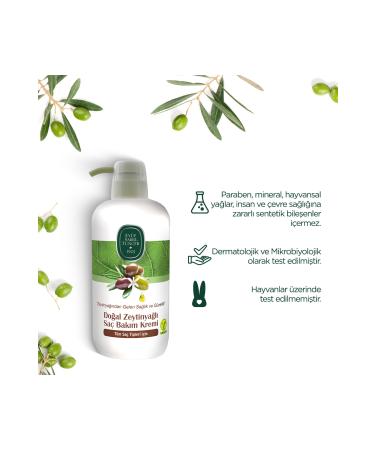 Ey p Sabri Tuncer Natural Olive Oil Hair Conditioner 600 ml - Buy Online on GoSupps.com