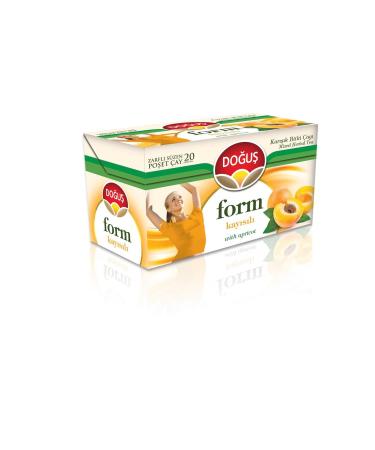 Do u Tea Do u Form Apricot Herbal Tea 20 pcs 40 gr. (24 pcs)