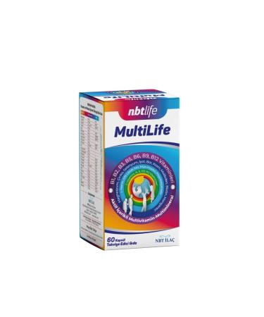 Nbt Medicine Nbt Life Multilife 60 Capsules
