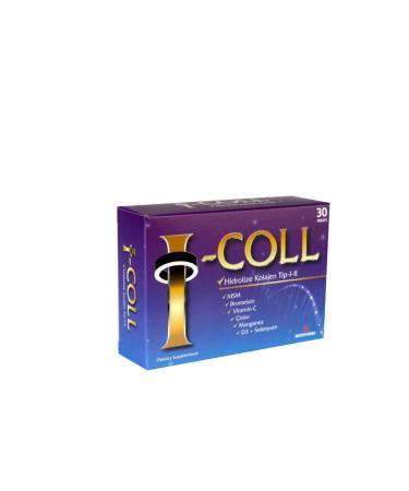 Berfarma I-coll Hydrolyzed Collagen 30 Tablets