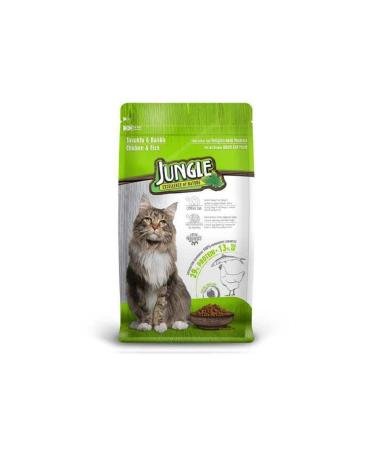 Jungle Chicken and Fish Adult Cat Food 1.5kg