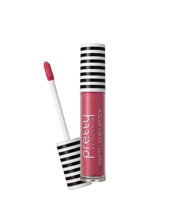 Flormar Intense Pigmented Matte Liquid Lipstick - Pretty Matte Lipstick - 004 Pinky