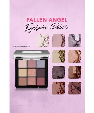 Flormar Matte & Shiny Creamy Eyeshadow Palette - Eye Shadow Palette - 001 Fallen Angel- 8682536048439 - Buy Online on GoSupps.com
