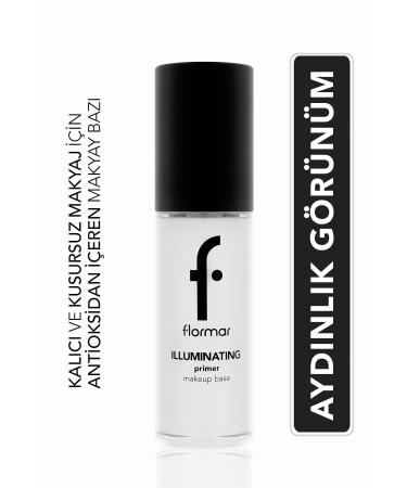 Flormar Antioxidant Containing Illuminating Primer Make-Up Base - 001 - 8690604164660