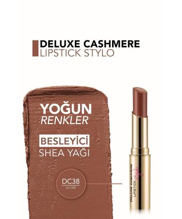 Flormar Lipstick - Deluxe Cashmere Lipstick Stylo 8690604564385 - Buy Online on GoSupps.com