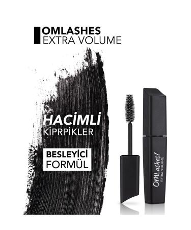 Flormar Curling and Volumizing Mascara (BLACK) - Omlashes Mascara - 000 - 8690604539048 - Buy Online on GoSupps.com